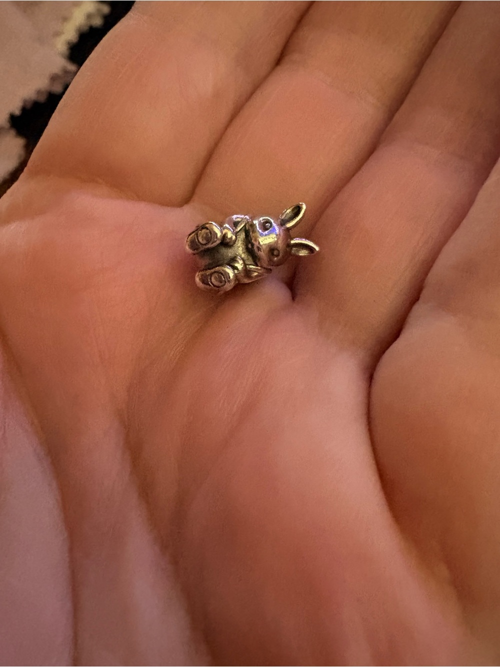 Pandora rabbit charm